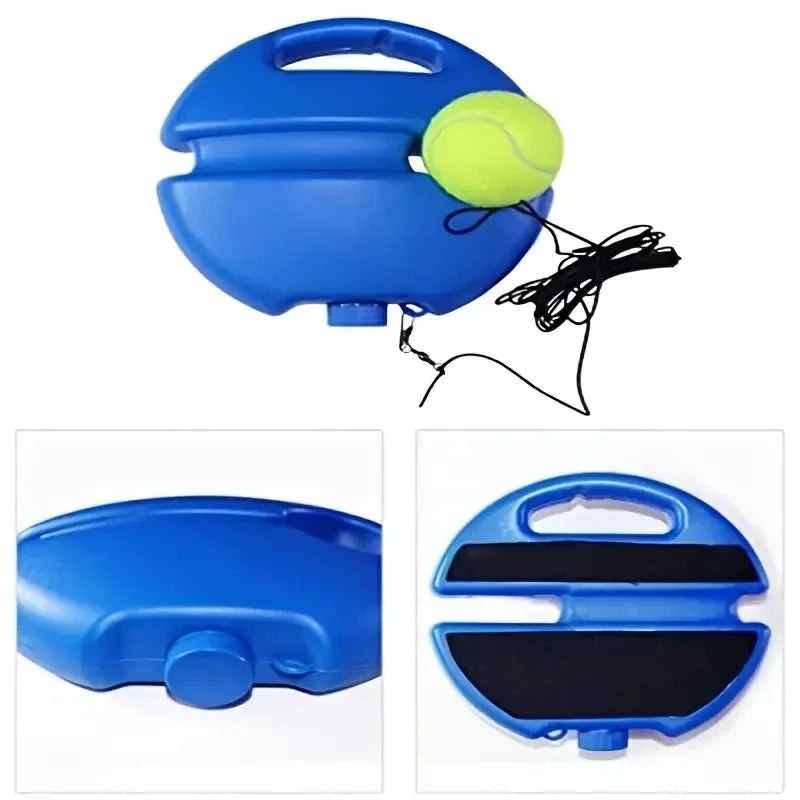 Heavy Duty Tennis Training Aids Base With Elastic Rope Ball