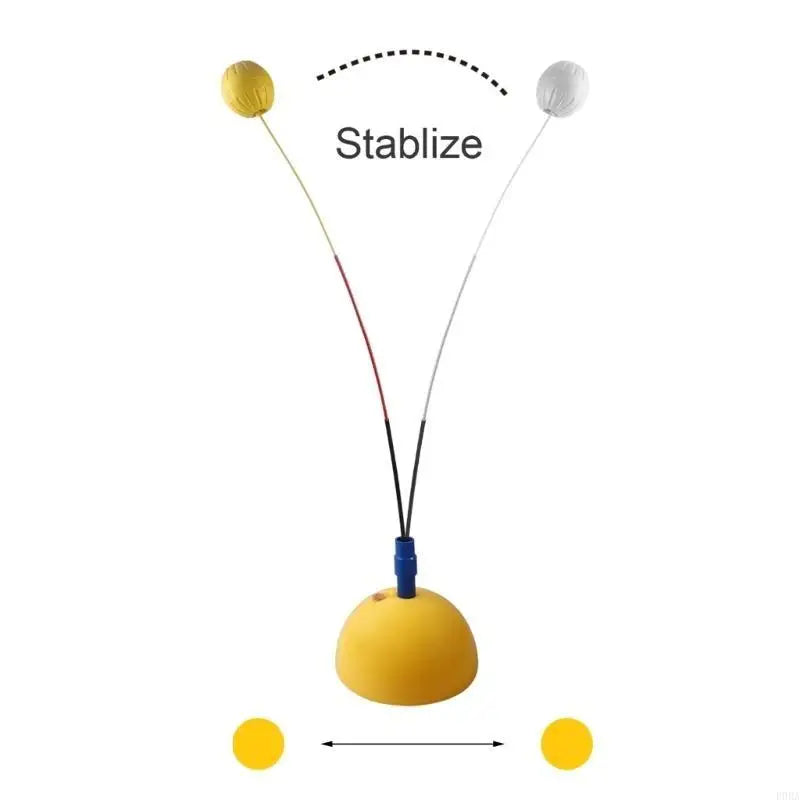 Tennis Rebounder Training Equipment for Beginners Practice Helps Improve Strokes