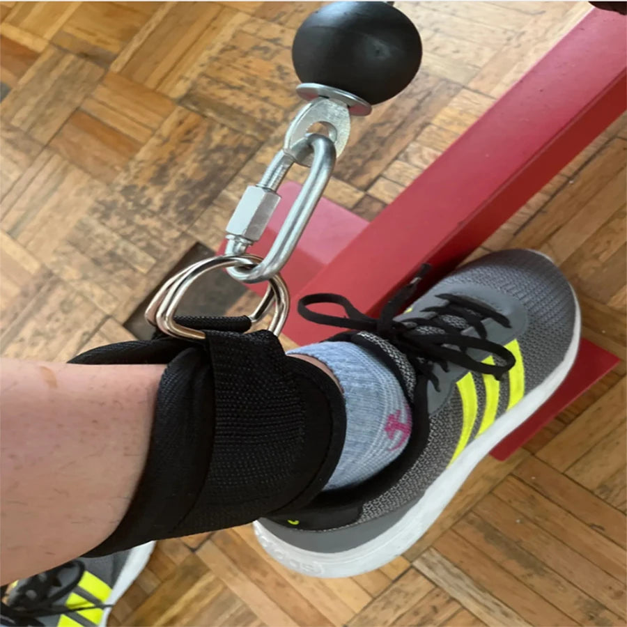 Resistance Bands Set Ankle Straps Adjustable Foot