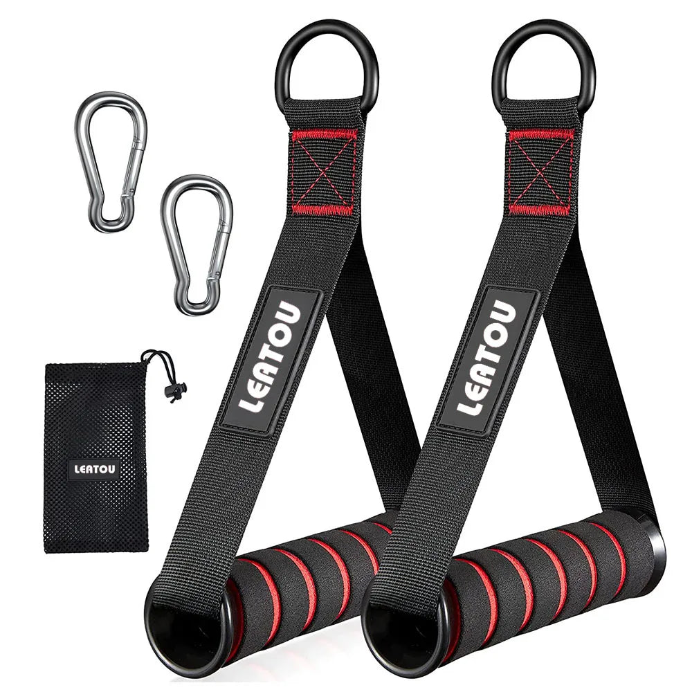 Triceps Lowering Rope Face Pull Handles Push Pull Down Cord