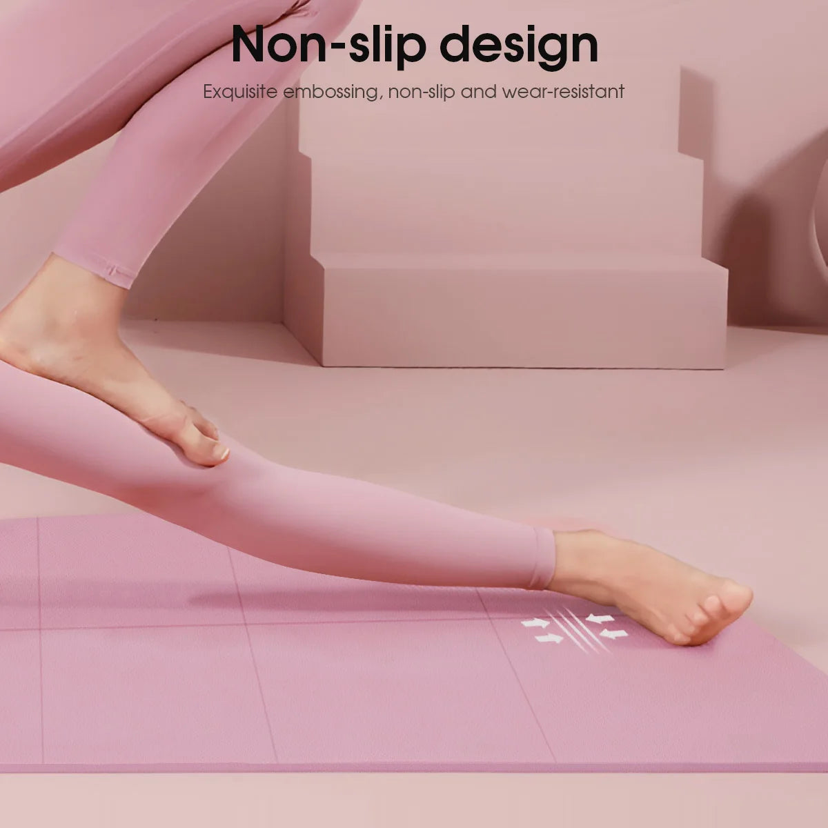 4MM Thick EVA Yoga Mats Anti-slip Sport Fitness Mat Blanket