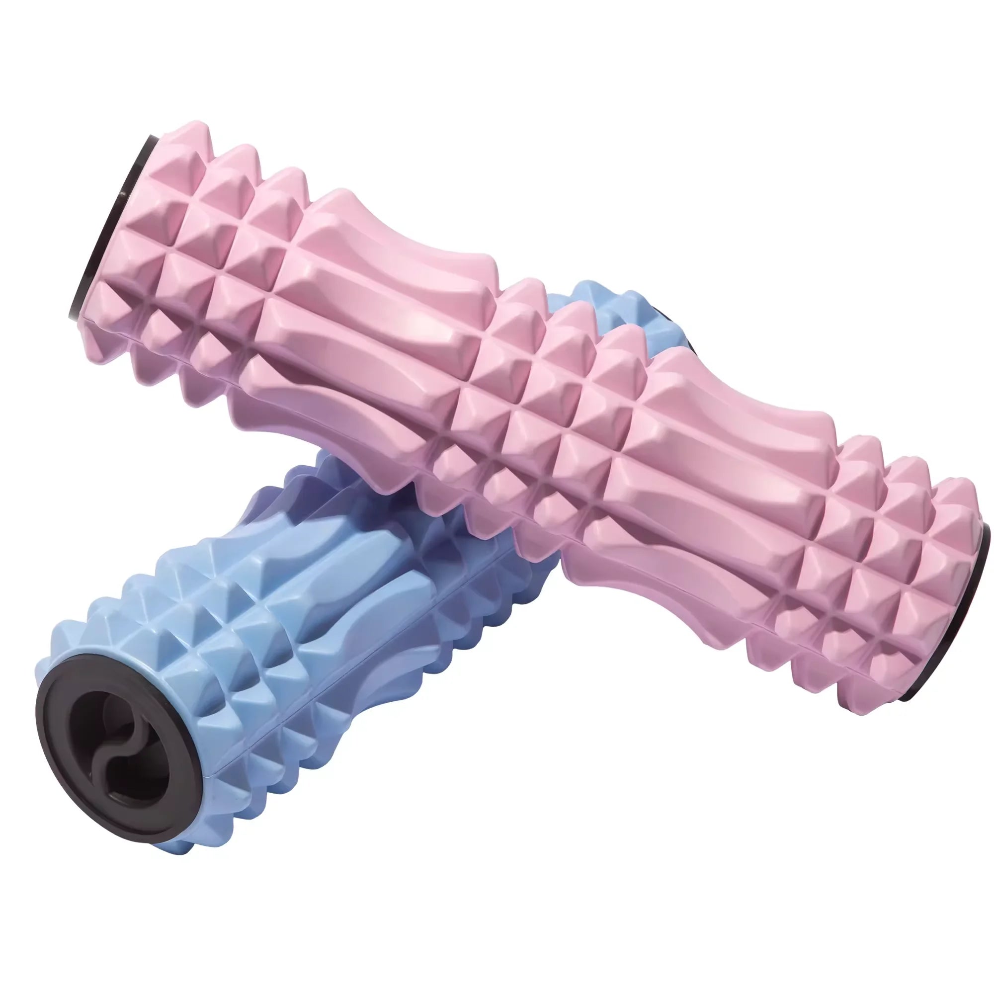 Basics High-Density Foam Roller Round Shape for Yoga, Exercise & Recovery