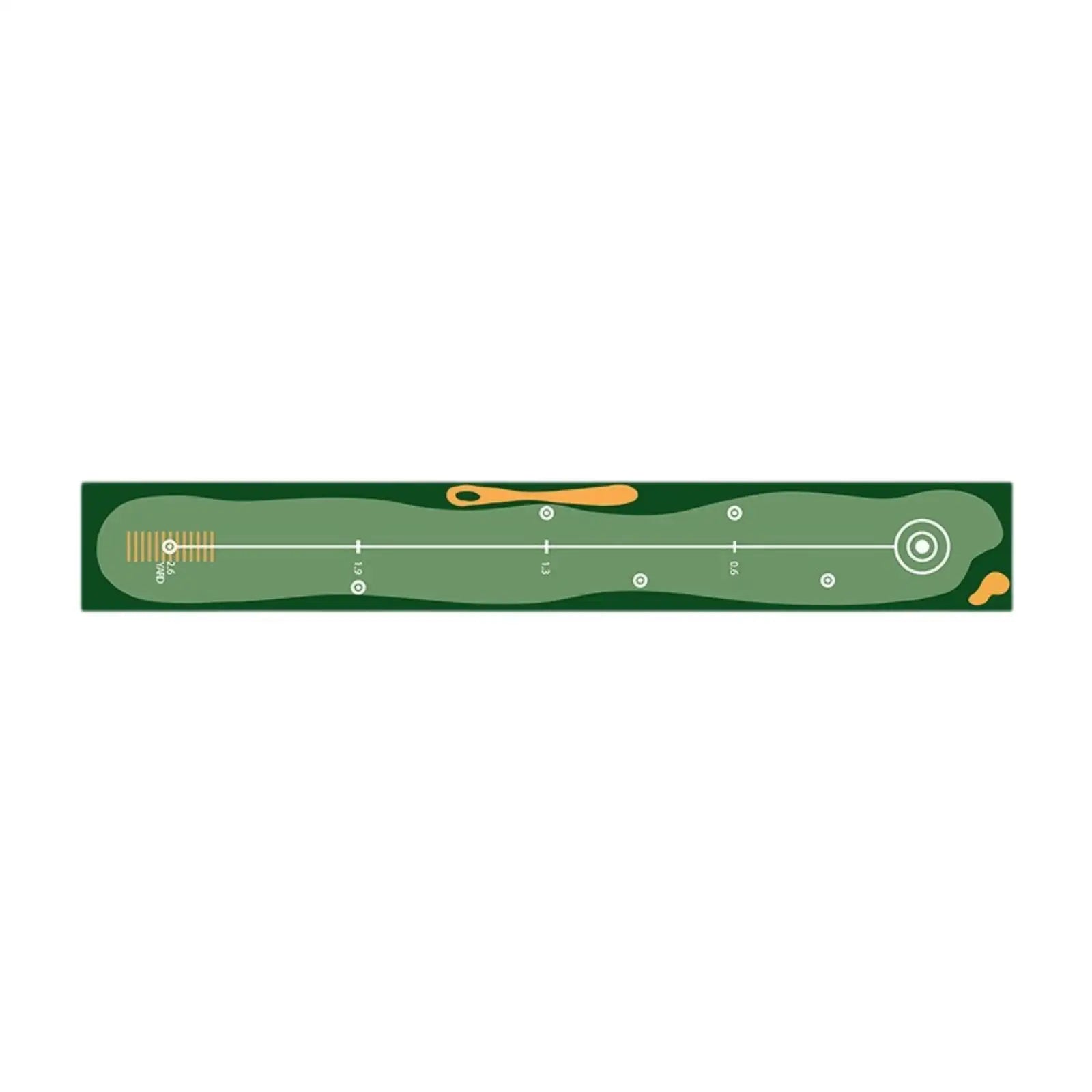 Golf Putting Mat Practical Golf Practice Mat for Park Office Indoor Outdoor