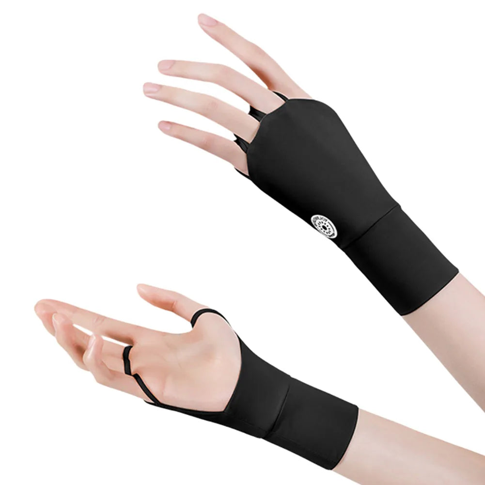 Women Protector Golf Gloves Cool Breathable Sun UV Protector Golf Glove