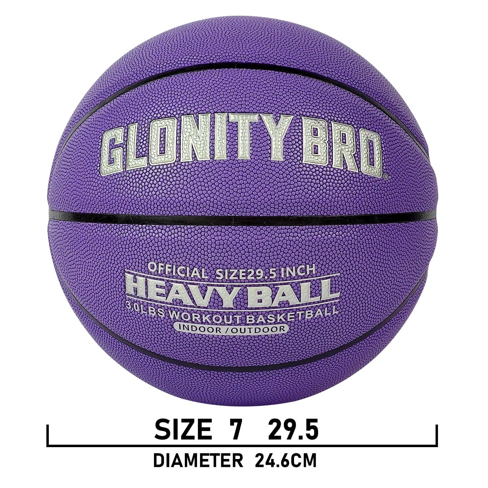 Weighted Training Basketball Women 2.2LBS/28.5'' Adult 3LBS/29.5'' Size6/7 Help