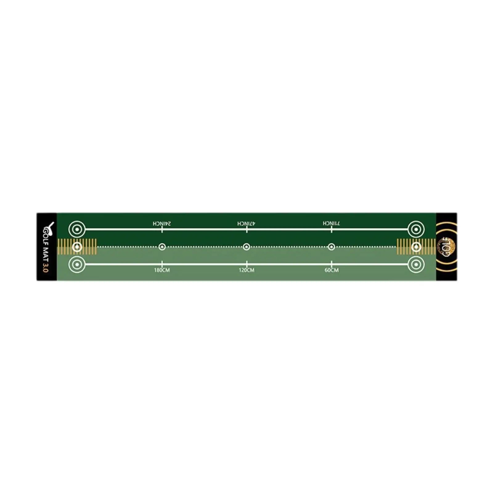 Golf Putting Mat Practical Golf Practice Mat for Park Office Indoor Outdoor