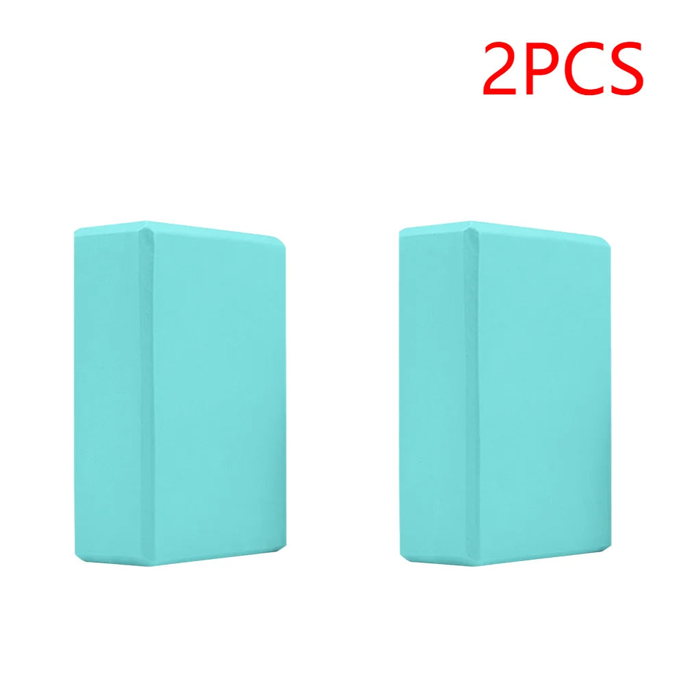 2-5PCS EVA Yoga Block Gym Training Blocks Moisture-Proof High Density Yoga Blocks
