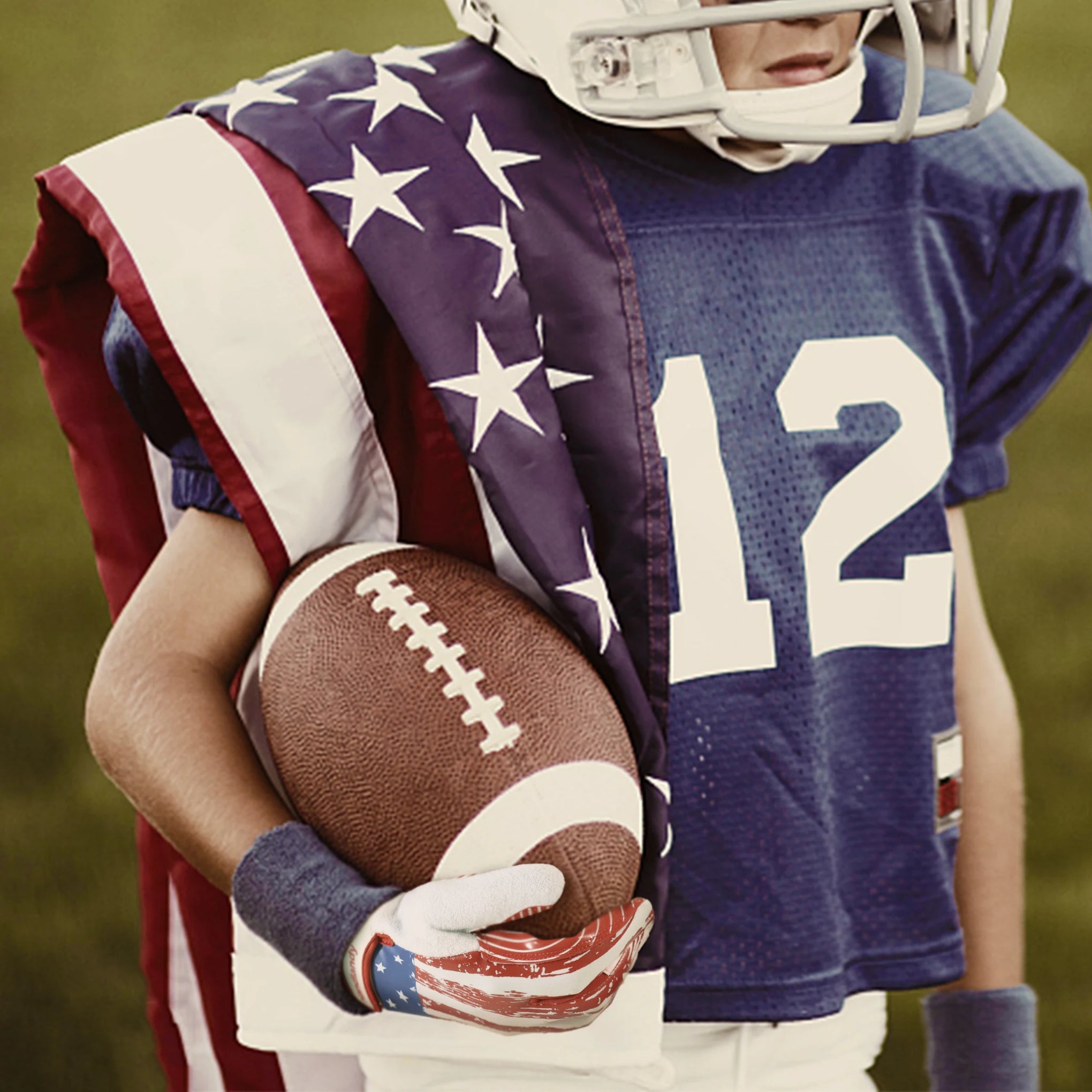 HANDLANDY Youth American Football Gloves for Boys Girls