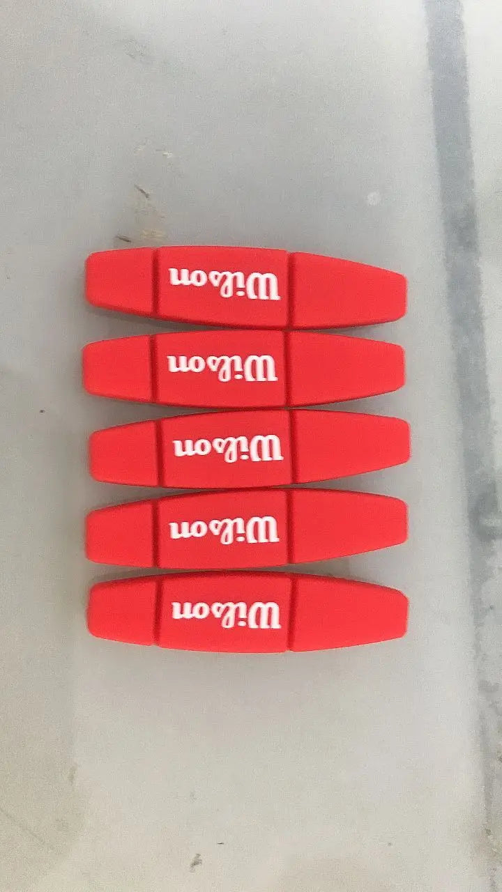 Wilson Tennis Racquet Accessories – Colorful Silicone Vibration Dampeners
