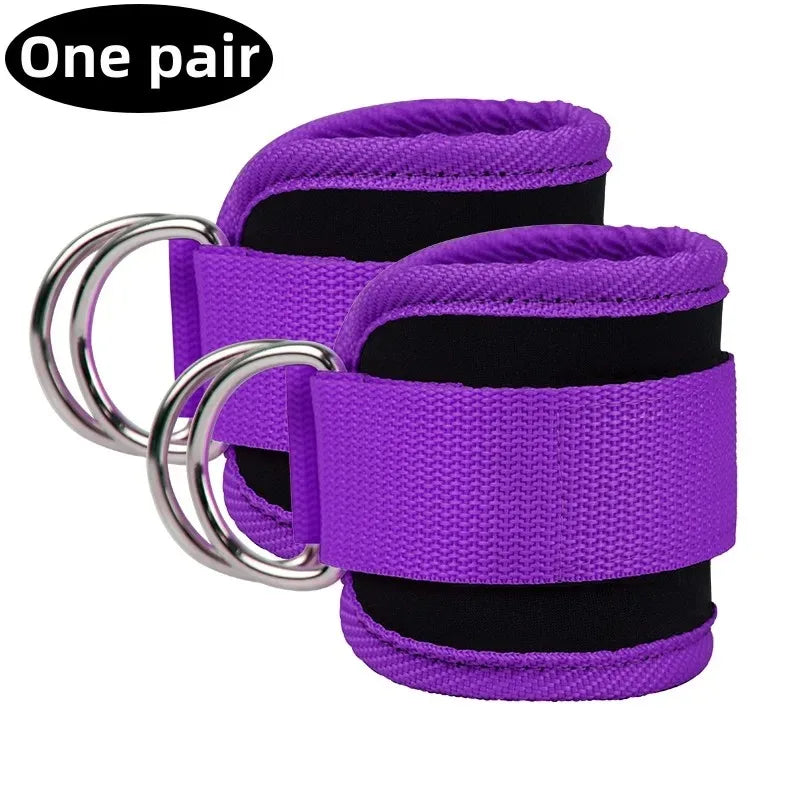 Resistance Bands Set Ankle Straps Adjustable Foot