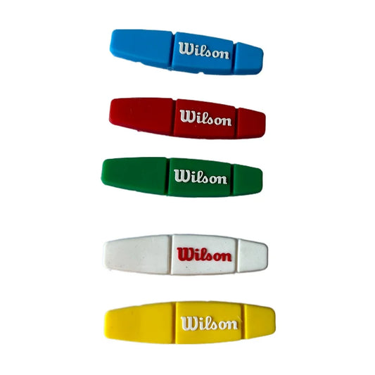 Wilson Tennis Racquet Accessories – Colorful Silicone Vibration Dampeners