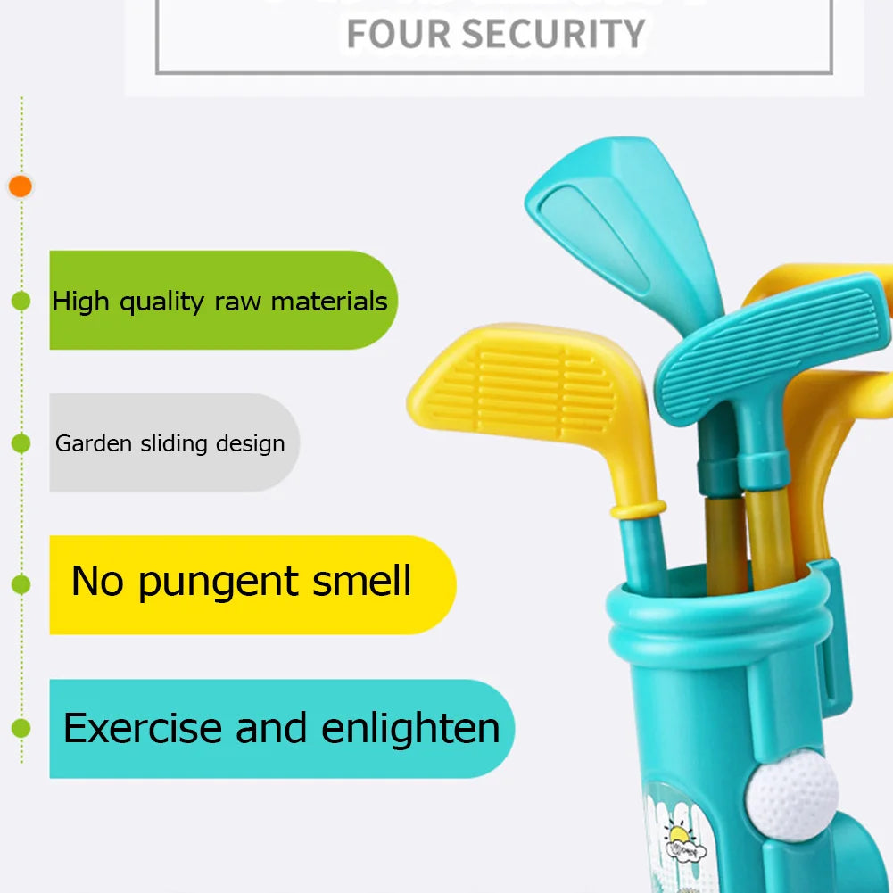 Clubs Set Parent Child Educational Activities Outdoor Sports Game Toy
