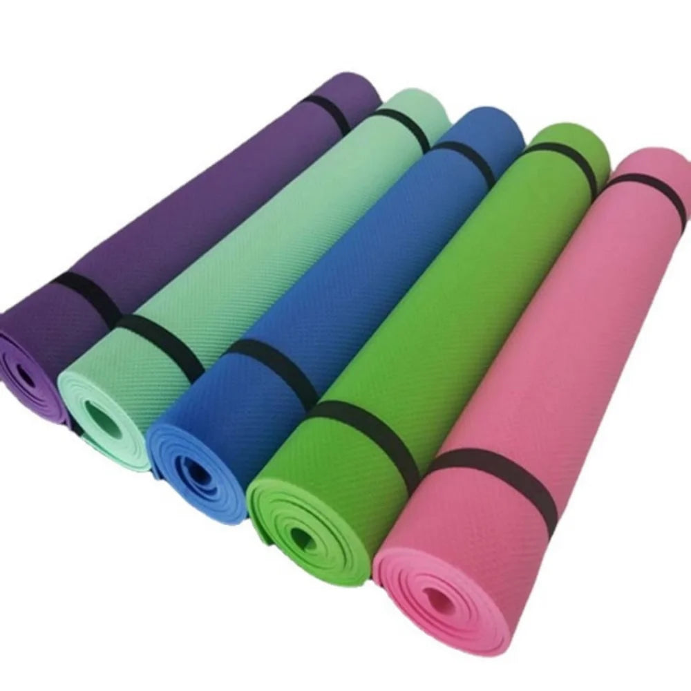 Thick Yoga Mat Anti-skid Sports Fitness Mat 3MM-6MM EVA Comfort Foam Yoga Matt