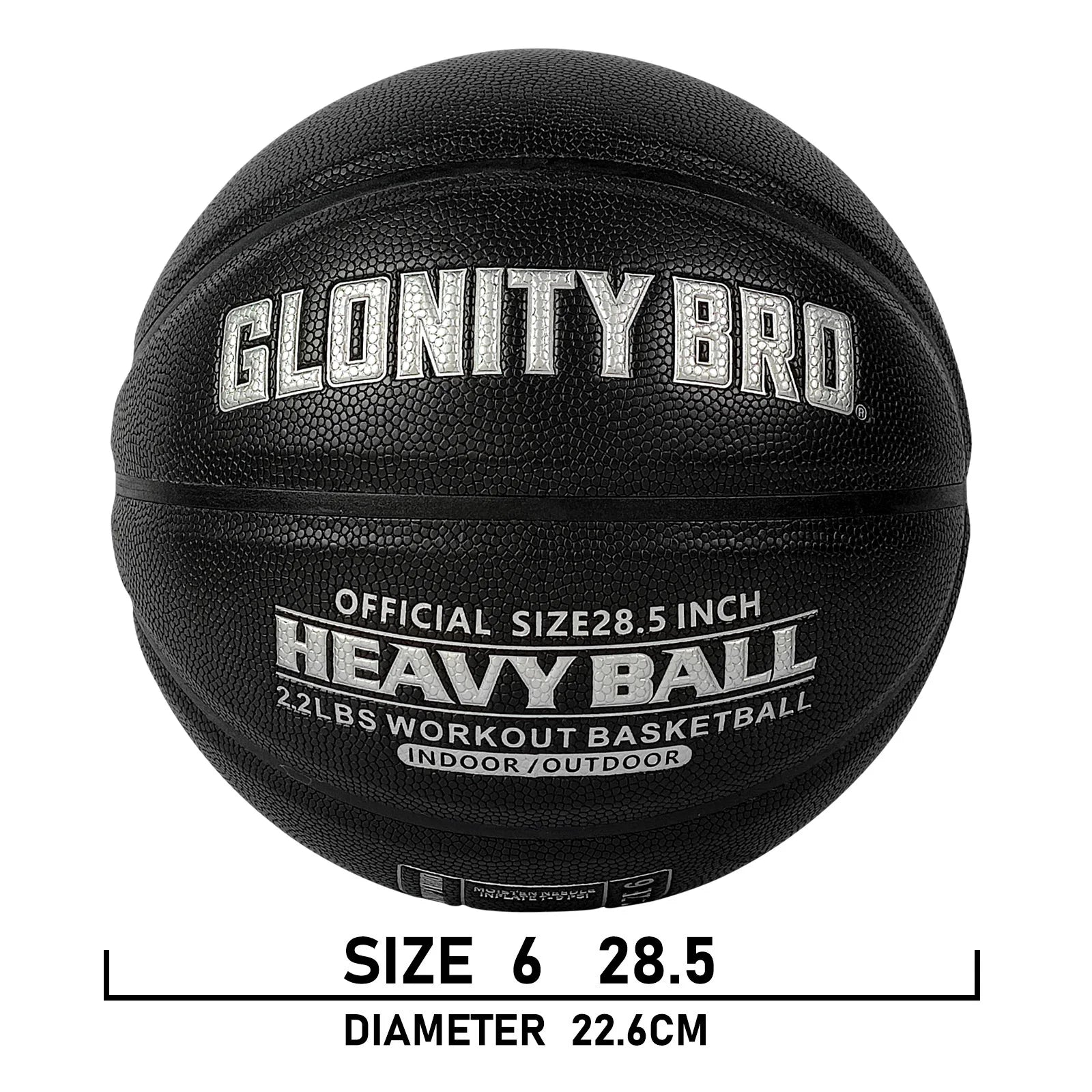 Weighted Training Basketball Women 2.2LBS/28.5'' Adult 3LBS/29.5'' Size6/7 Help