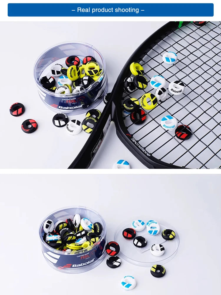 Professional Tennis Racket Dampeners Babolat Colorful Shock Absorbers