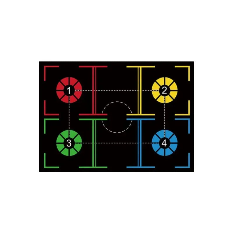 Basketball Train Mat  Non Slip Soundproof Material