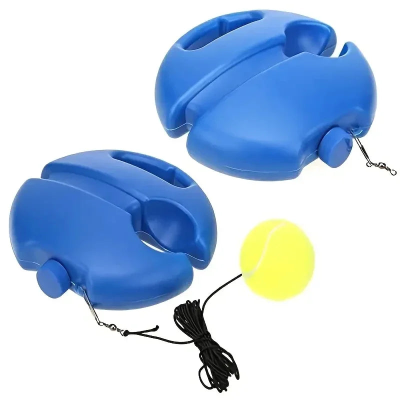Heavy Duty Tennis Training Aids Base With Elastic Rope Ball