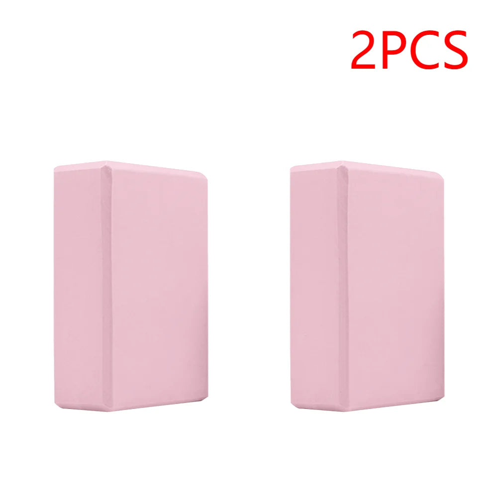 2-5PCS EVA Yoga Block Gym Training Blocks Moisture-Proof High Density Yoga Blocks