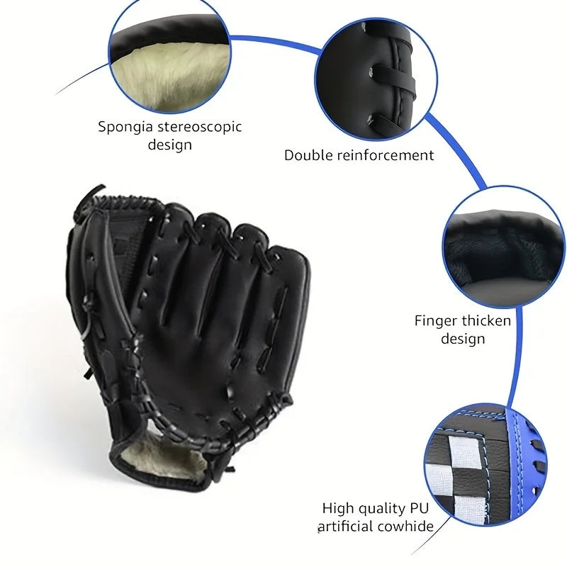 Baseball Balls Set 63.5cm Aluminum Alloy Baseball Bat PVC Baseball Glove