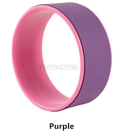 12" Yoga Wheel  Back Roller Deep Tissue Massager Yoga Stretching Equipment