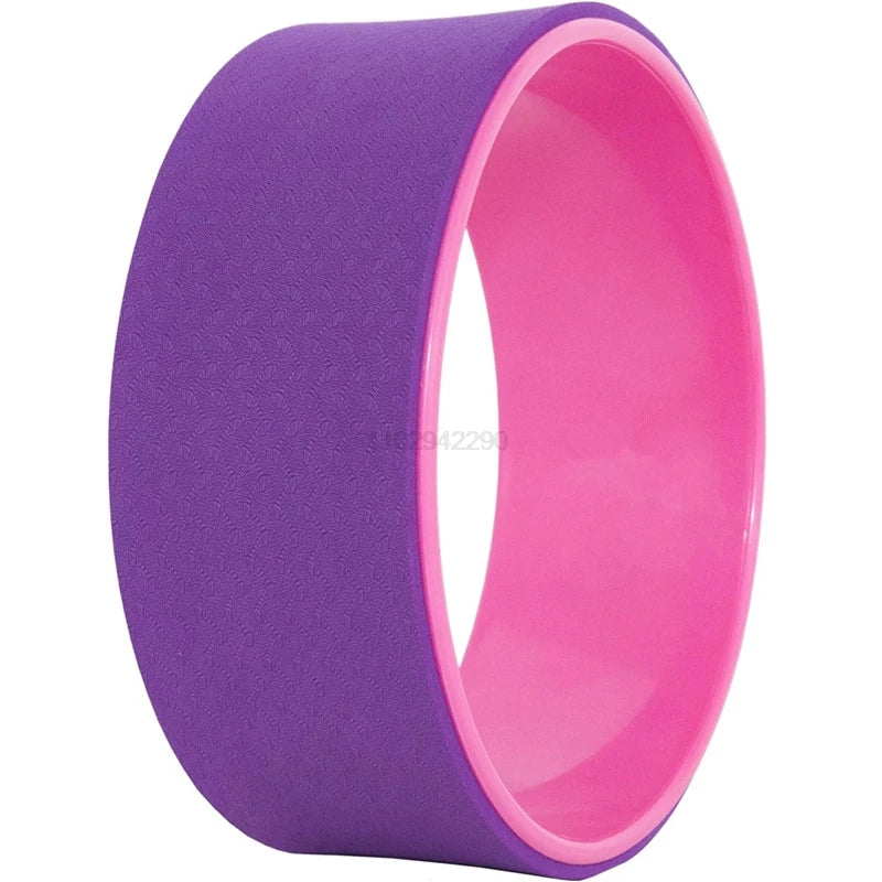 12" Yoga Wheel  Back Roller Deep Tissue Massager Yoga Stretching Equipment