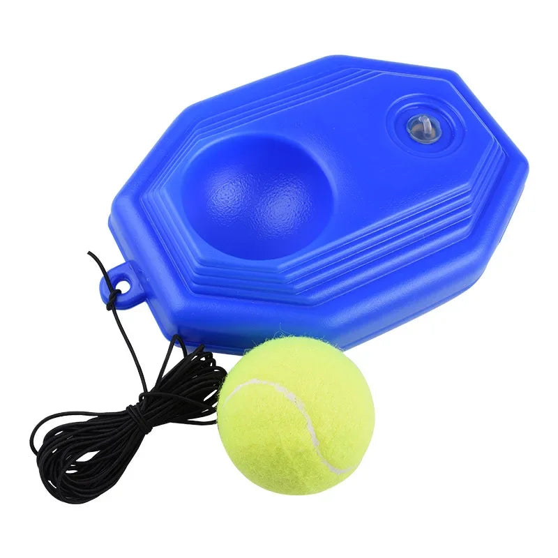 Heavy Duty Tennis Training Aids Base With Elastic Rope Ball Practice